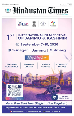 Cover of Hindustan Times Thane