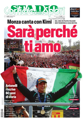 Cover of Corriere dello Sport Stadio (Nazionale)