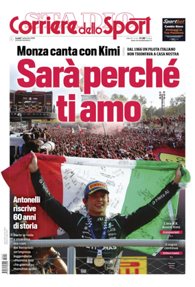 Cover of Corriere dello Sport