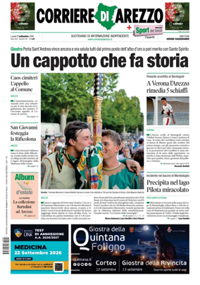 Cover of Corriere di Arezzo