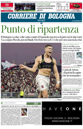 Cover of Corriere di Bologna