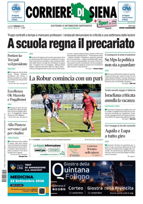 Cover of Corriere di Siena