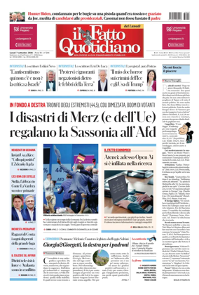 Cover of Il Fatto Quotidiano