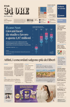 Cover of Il Sole 24 Ore