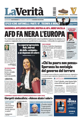 Cover of La Verita (Italia)