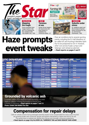 Cover of The Star Malaysia