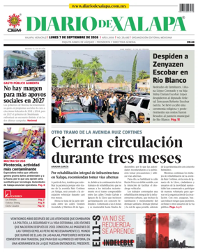Cover of Diario de Xalapa