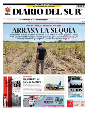 Cover of Diario del Sur