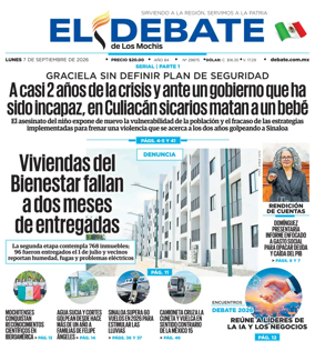 Cover of El Debate de Los Mochis