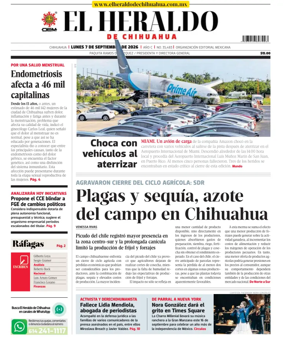 Cover of El Heraldo de Chihuahua
