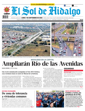 Cover of El Sol de Hidalgo