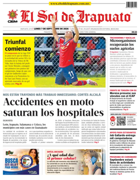 Cover of El Sol de Irapuato