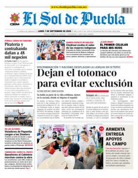 Cover of El Sol de Puebla