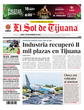 Cover of El Sol de Tijuana