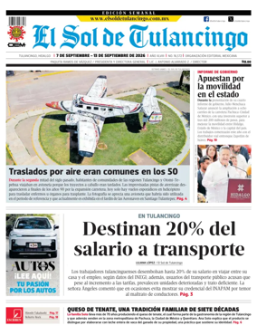 Cover of El Sol de Tulancingo