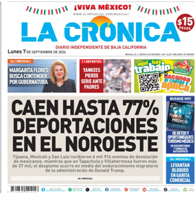 Cover of La Cronica