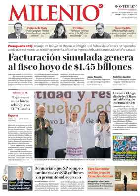 Cover of Milenio Monterrey