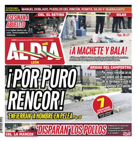 Cover of Periodico Al Dia (Leon)