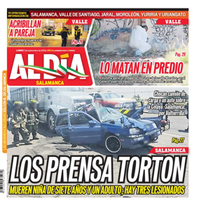 Cover of Periodico Al Dia (Salamanca)