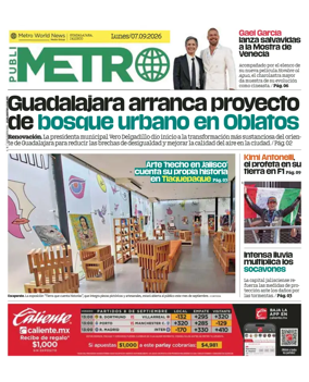 Cover of Publimetro Guadalajara