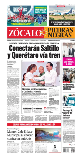Cover of Zocalo Piedras Negras