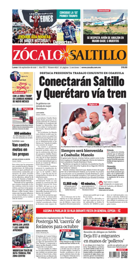 Cover of Zocalo Saltillo
