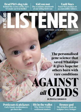 Cover of New Zealand Listener
