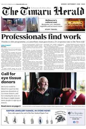 Cover of The Timaru Herald