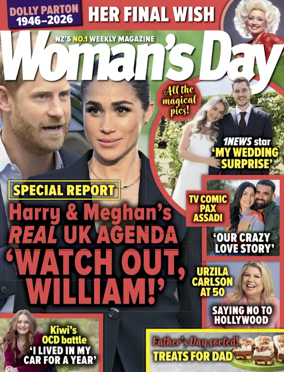 Cover of Woman's Day (New Zealand)