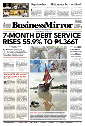 Cover of BusinessMirror