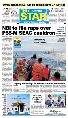Cover of The Philippine Star