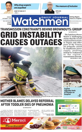 Cover of Watchmen Daily Journal
