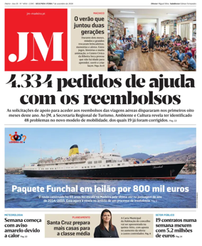 Cover of Jornal Madeira