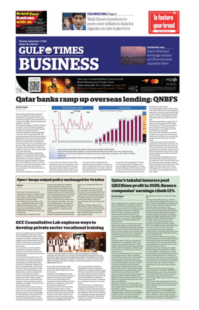 Cover of Gulf Times Business
