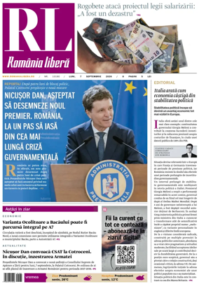 Cover of Romania Libera