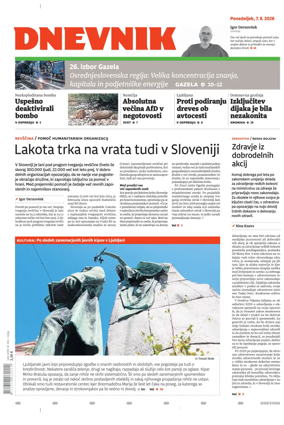 Cover of Dnevnik (Slovenija)