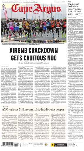 Cover of Cape Argus (PM Edition)