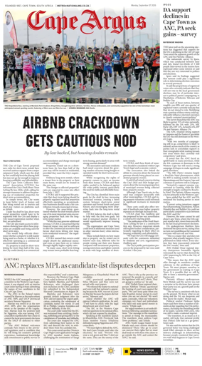 Cover of Cape Argus