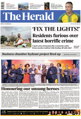 Cover of The Herald (South Africa)