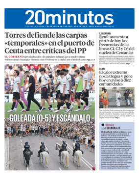 Cover of 20 Minutos Valencia