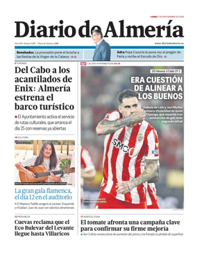 Cover of Diario de Almeria