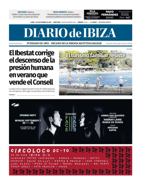 Cover of Diario de Ibiza