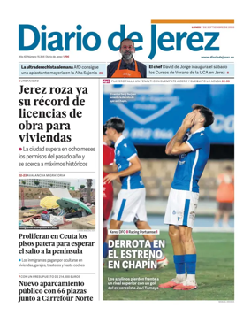 Cover of Diario de Jerez