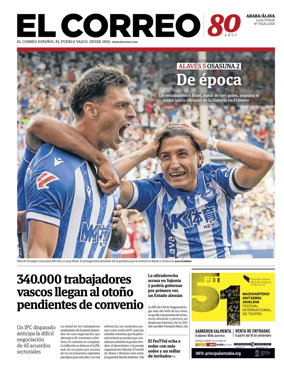 Cover of EL Correo (Alava)