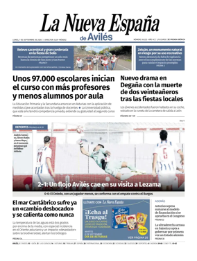 Cover of La Nueva Espana (Aviles)