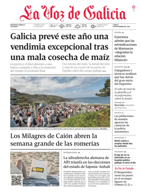 Cover of La Voz de Galicia (Carballo)