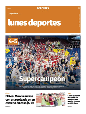 Cover of Lunes Deportes
