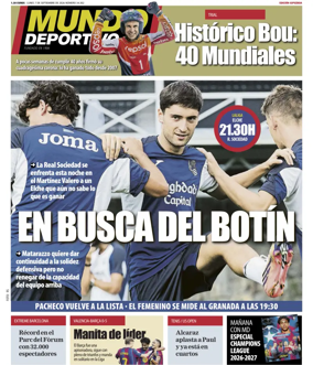 Cover of Mundo Deportivo (Gipuzkoa)