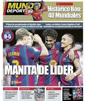 Cover of Mundo Deportivo
