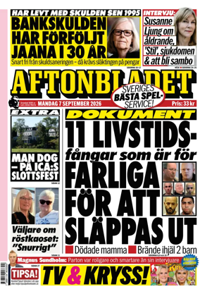 Cover of Aftonbladet